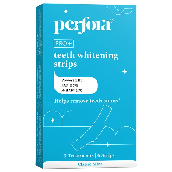 PERFORA PRO+ TEETH WHITENING CLASSIC MINT SACHETS 3'S, Pack of 1