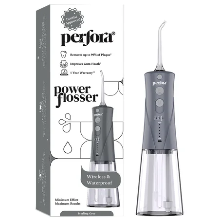 Perfora Power Flosser Sterling Grey, 1 Count