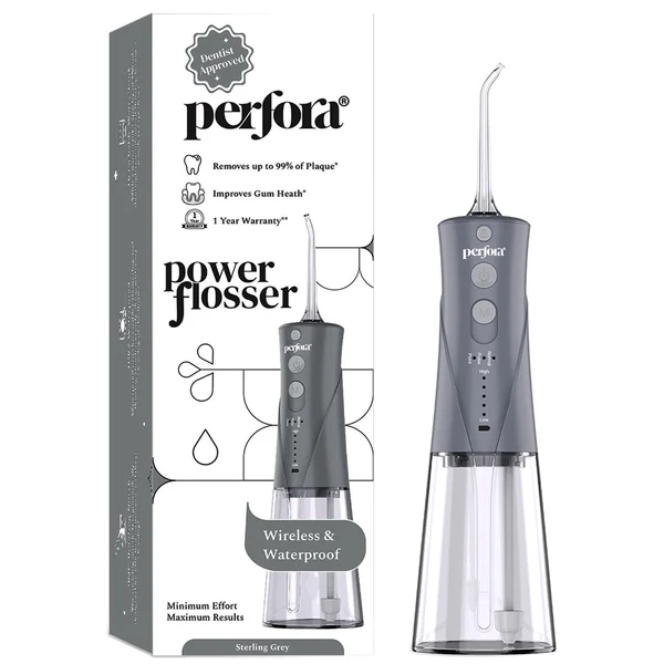 PERFORA POWER FLOSSER STERLING GRAY 1'S, Pack of 1