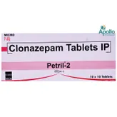PETRIL 2MG TABLET, Pack of 10 TABLETS