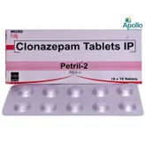 PETRIL 2MG TABLET, Pack of 10 TABLETS