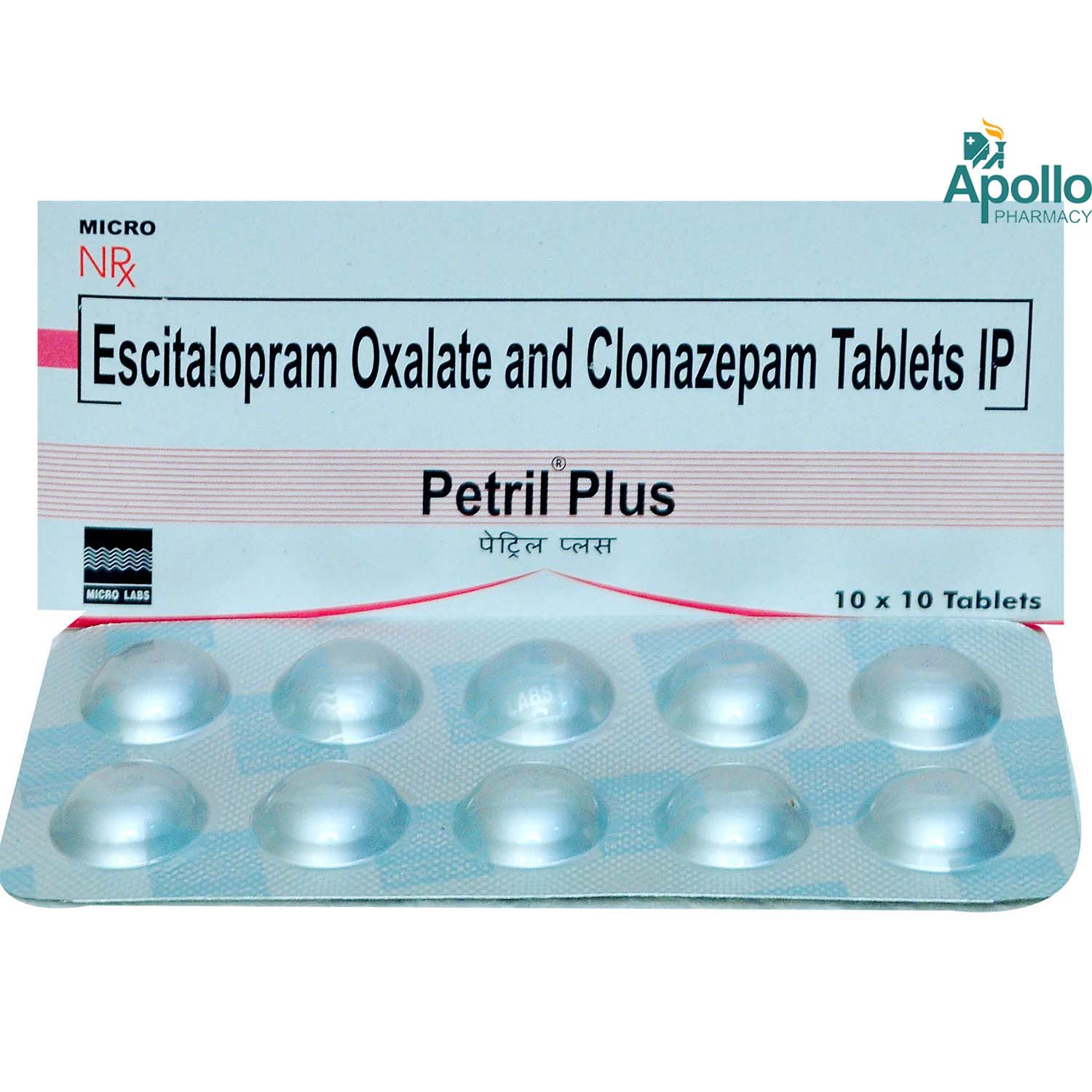 Petril Plus Tablet 10's, Pack of 10 TabletS Petril Plus Tablet 10's, Pack of 10 TabletS