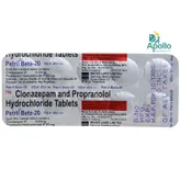 Petril Beta 20 Tablet 10's, Pack of 10 TABLETS