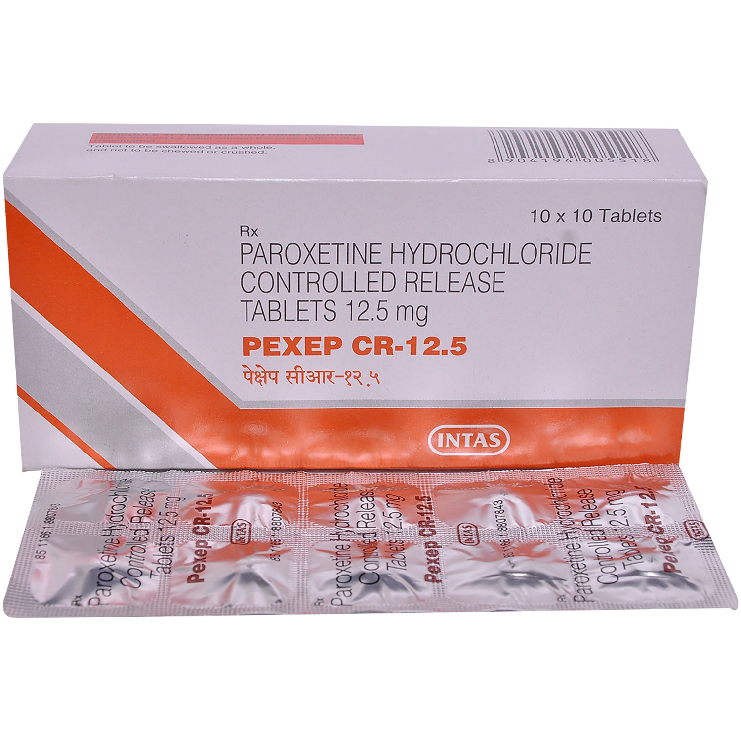 Pexep CR 12.5 Tablet 10's, Pack of 10 TABLETS Pexep CR 12.5 Tablet 10's, Pack of 10 TABLETS