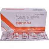 Pexep CR 12.5 Tablet 10's, Pack of 10 TABLETS