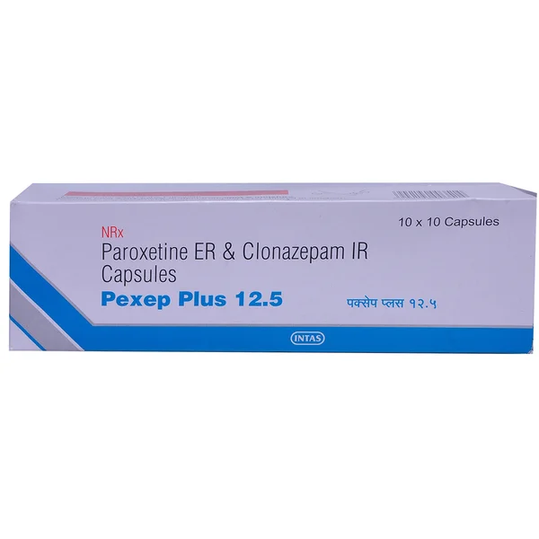 Pexep Plus 12.5 Capsule 10's, Pack of 10 CAPSULES