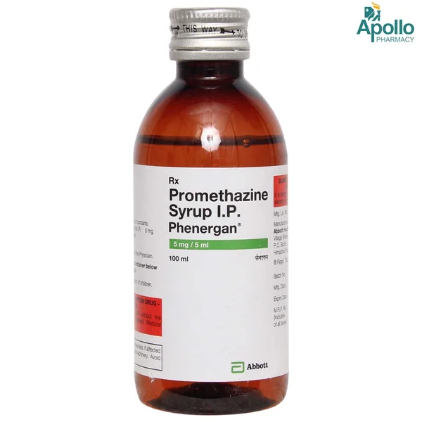 Phenergan Syrup 100 ml, Pack of 1 Syrup
