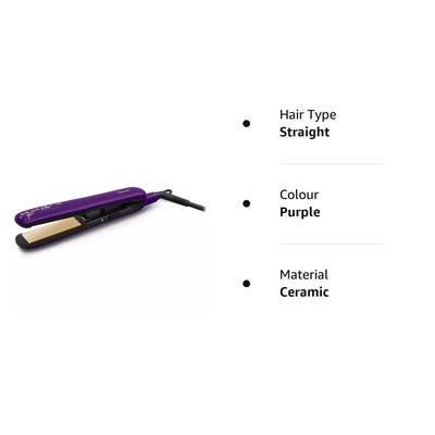 Philips Hair Straightener 3000 BHS397/00, 1 Count, Pack of 1