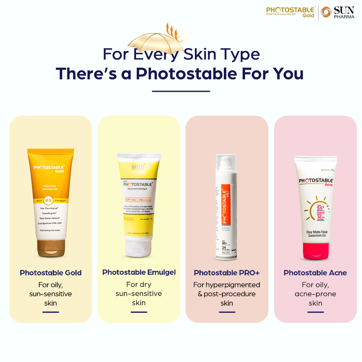 Photostable Gold Spf 55 Matte Finish Sunscreen Gel 50 gm, Pack of 1 Photostable Gold Spf 55 Matte Finish Sunscreen Gel 50 gm, Pack of 1