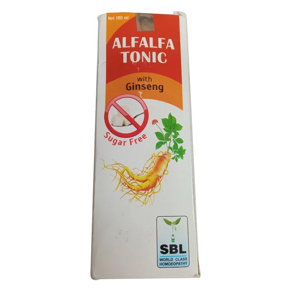 SBL Alfalfa Tonic with Ginseng Sugar Free, 180 ml