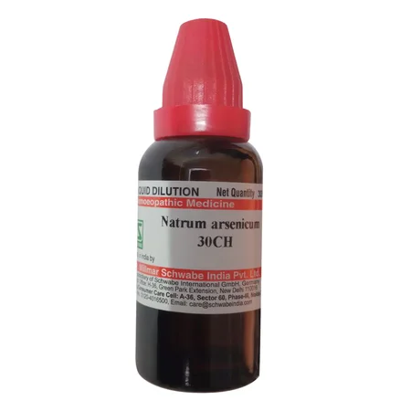 Dr.Willmar Schwabe India Natrum Arsenicum 30 CH, 30 ml