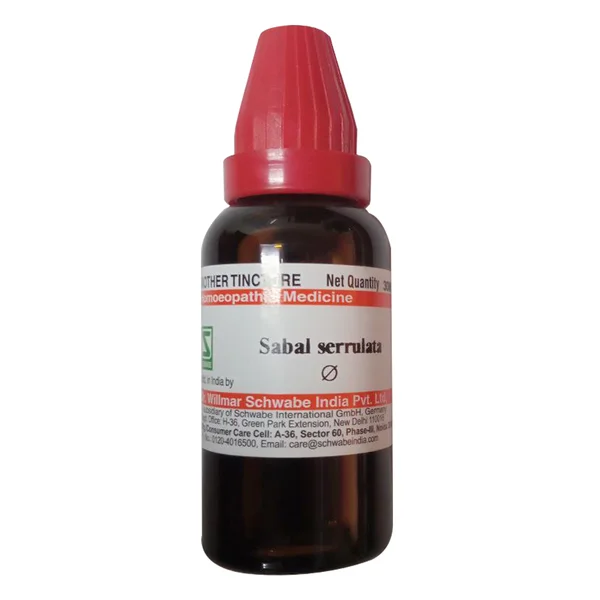 Dr.Willmar Schwabe India Sabal Serrulata Q Mother Tincture, 30 ml, Pack of 1