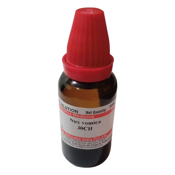 Dr.Willmar Schwabe India Nux Vomica 30 CH Dilution, 30 ml