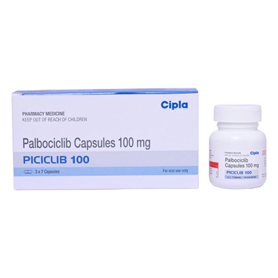 Piciclib 100 Capsule 21's, Pack of 1 Capsule