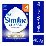 Similac Classic Follow-Up Formula Stage 4 Powder (18 to 24 Months), 400 gm Refill Pack