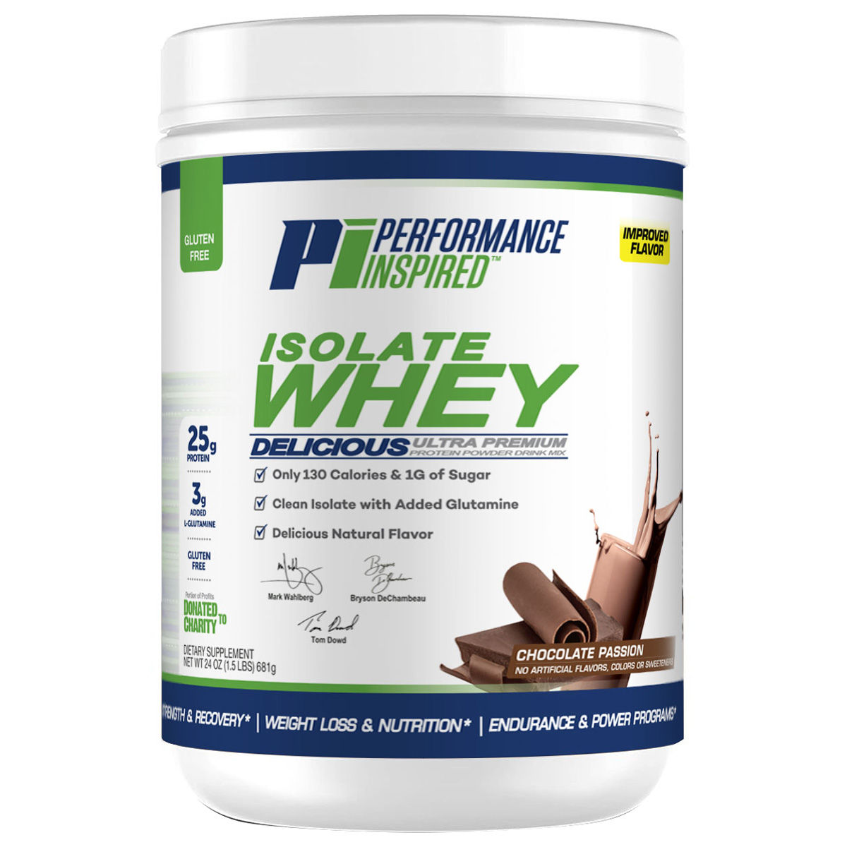 Performance Inspired (PID) Isolate Whey Delicious Chocolate Passion ...