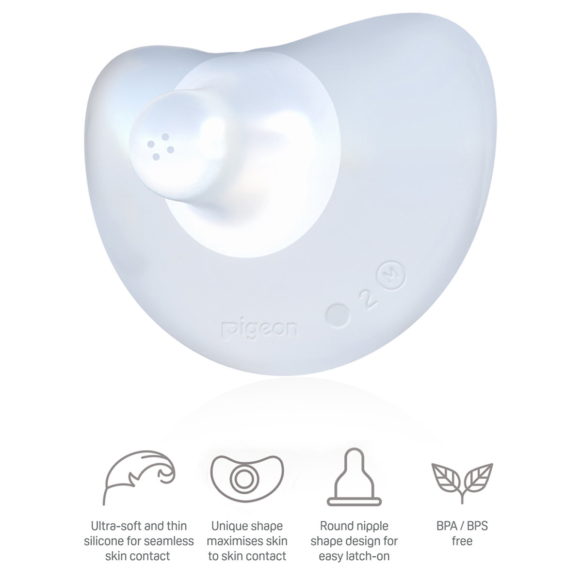 Pigeon Natural Feel Nipple Shield, 1 Count, Pack of 1 Pigeon Natural Feel Nipple Shield, 1 Count, Pack of 1