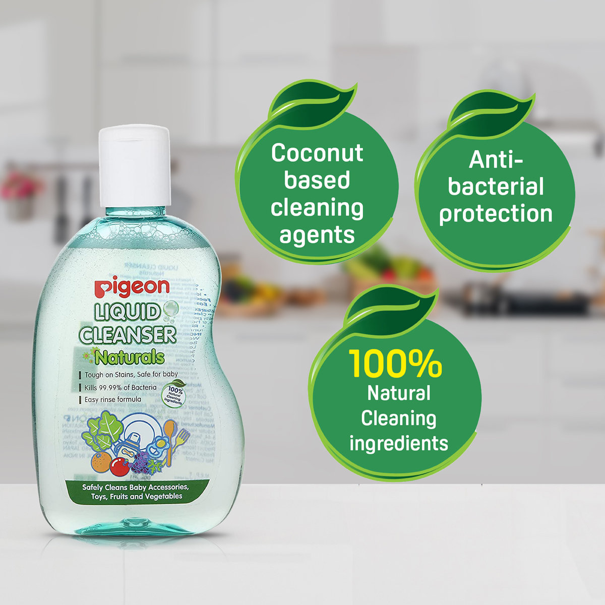 Pigeon Liquid Cleanser, 200 ml, Pack of 1 Pigeon Liquid Cleanser, 200 ml, Pack of 1