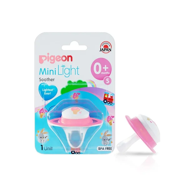 Pigeon Minilight Soother Small for 0+Months, 1 Count