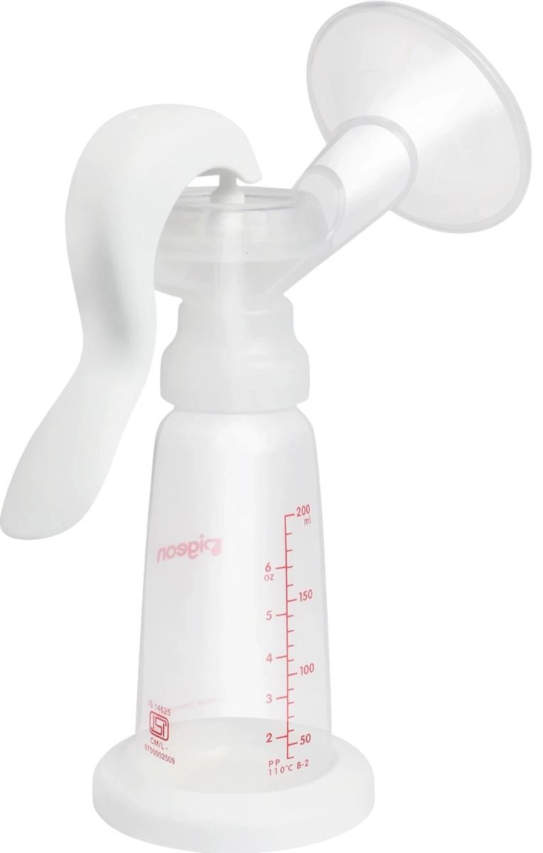 Pigeon Manual Breast Pump Basic Edition, 1 Count Price, Uses, Side ...