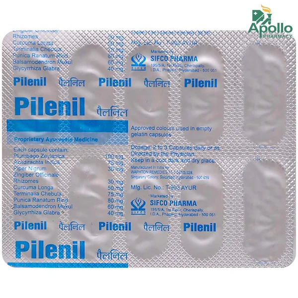 Pilenil Capsule 10's