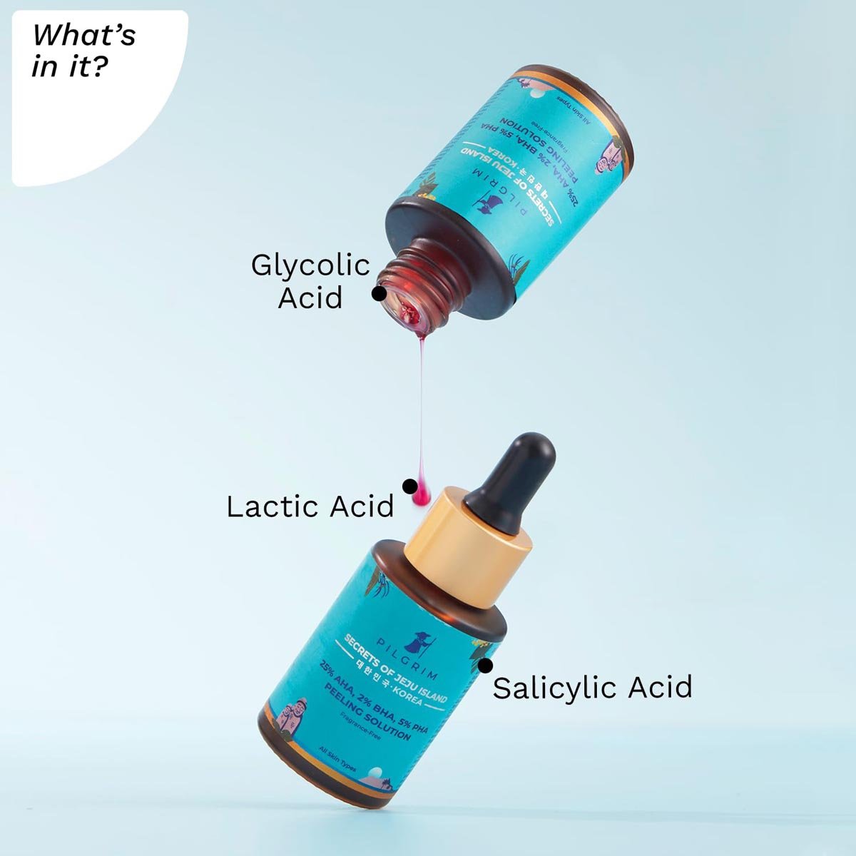 Pilgrim 25% AHA 2% BHA 5% PHA Peeling Solution, 30 ml, Pack of 1 Pilgrim 25% AHA 2% BHA 5% PHA Peeling Solution, 30 ml, Pack of 1