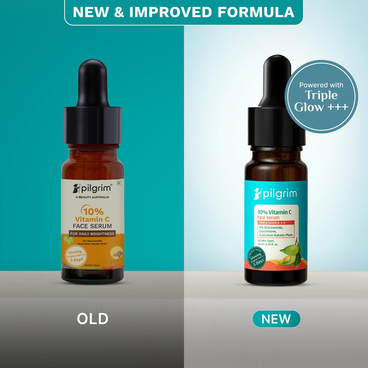 Pilgrim 10% Vitamin-C Face Serum, 10 ml, Pack of 1 Pilgrim 10% Vitamin-C Face Serum, 10 ml, Pack of 1