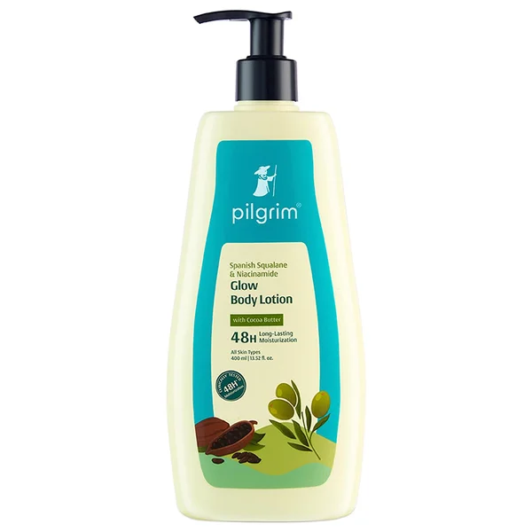 Pilgrim Squaline & Niacinamide Glow Body Lotion, 400 ml