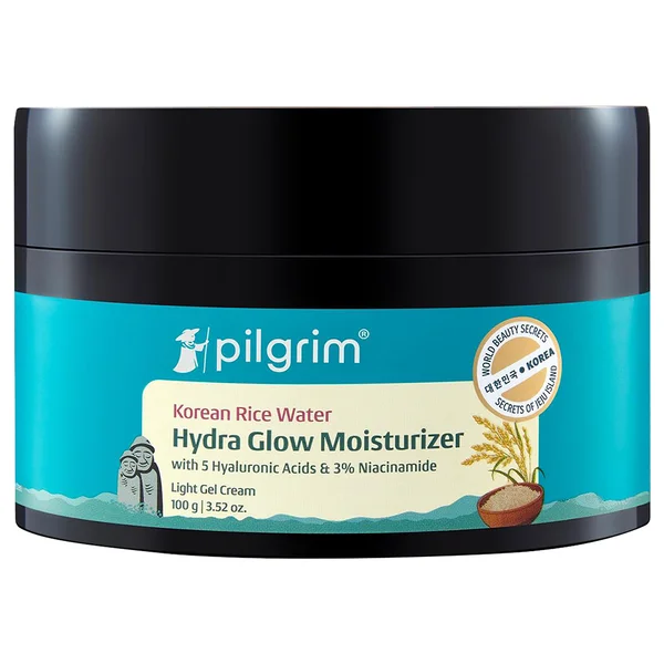 Pilgrim Korean Ricewater Hydraglow Moisturizer, 100 gm