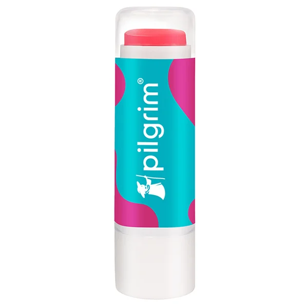Pilgrim Vit C SPF 50 Pa+++ Strawbery Gloss Lip Balm, 4.5 gm