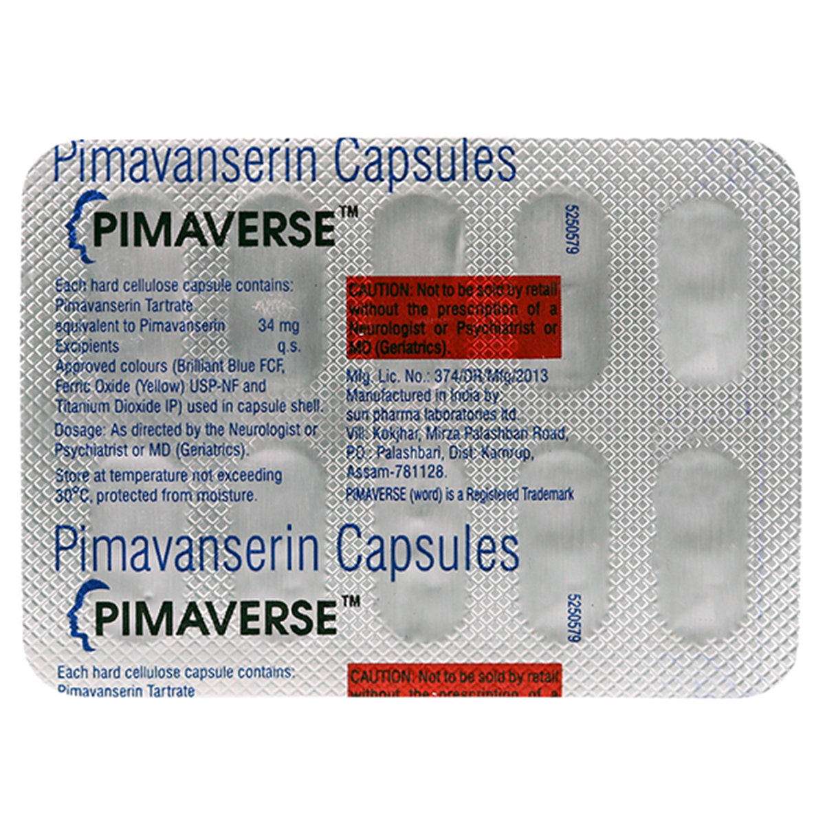Pimaverse Capsule 10's, Pack of 10 Pimaverse Capsule 10's, Pack of 10