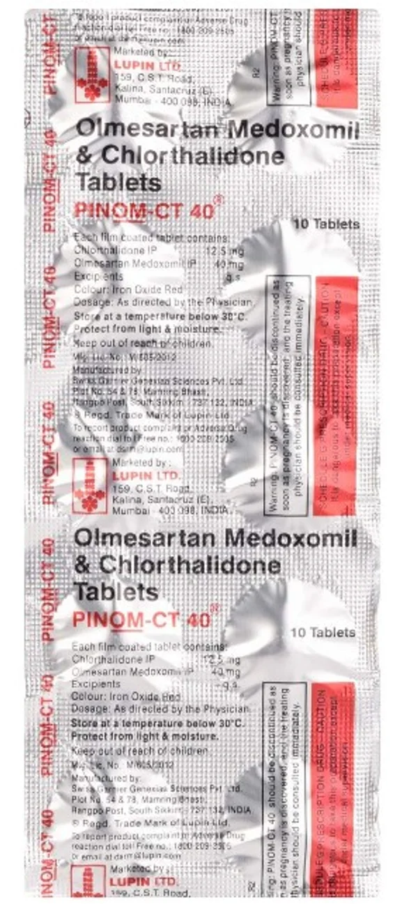 Pinom-CT 40 Tablet 10's
