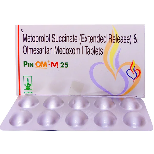 Pin OM-M 25 Tablet 10's, Pack of 10 TABLETS