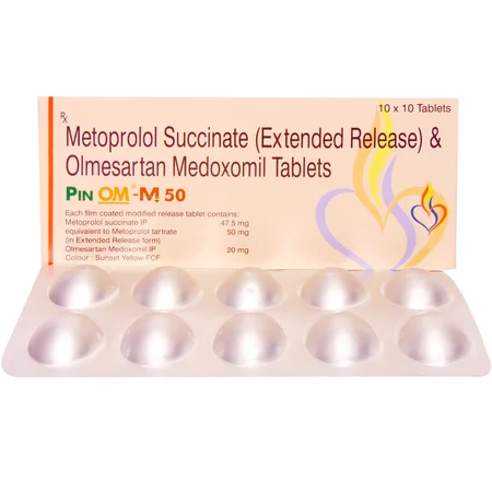 Pin Om-M 50 Tablet 10's