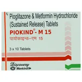 Piokind M 15 Tablet 10's, Pack of 10 TABLETS