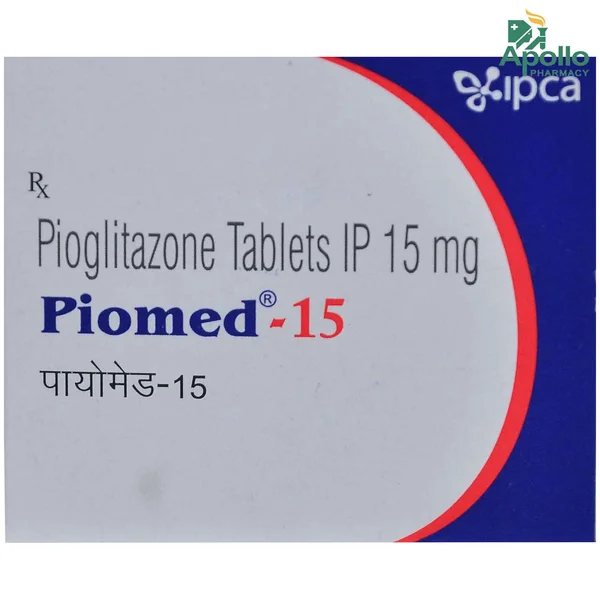 Piomed 15 Tablet 10's