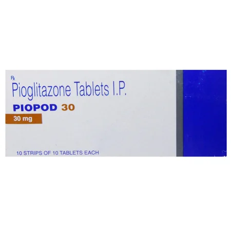 Piopod 30 mg Tablet 10's