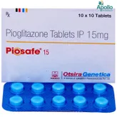 Piosafe 15 Tablet 10's, Pack of 10 TABLETS