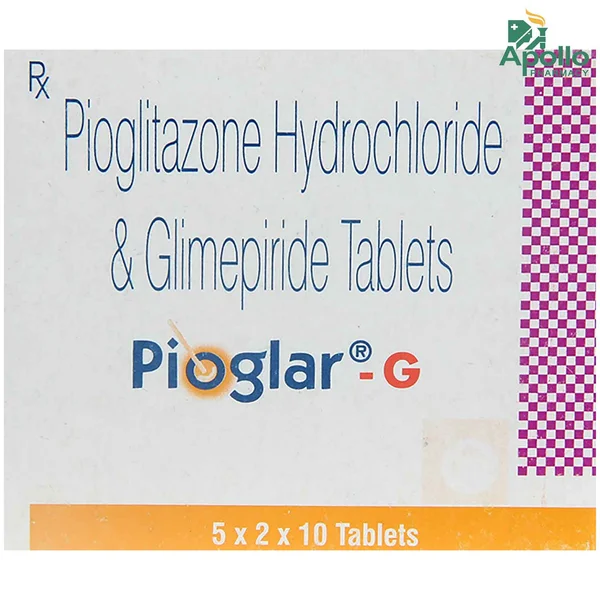 Pioglar-G Tablet 10's, Pack of 10