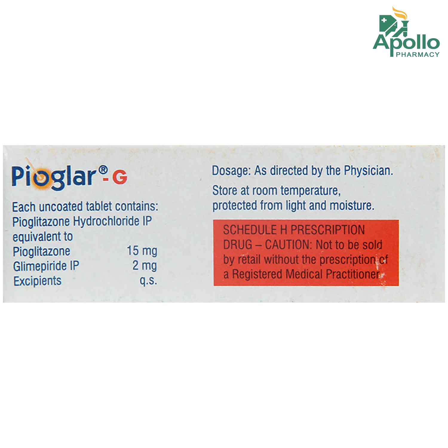 Pioglar-G Tablet 10's, Pack of 10 Pioglar-G Tablet 10's, Pack of 10