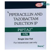 Piptaz 2.25 gm Injection 1's, Pack of 1 Injection