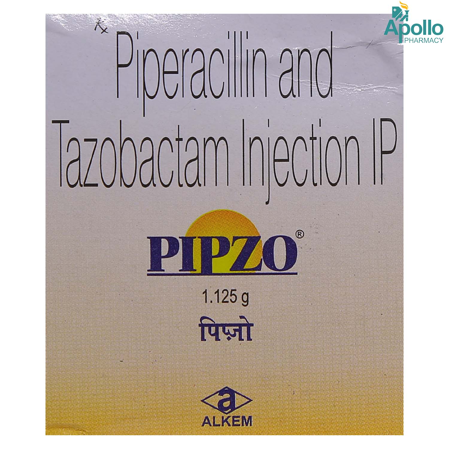 Pipzo 1.125gm Injection 1's, Pack of 1 INJECTION Pipzo 1.125gm Injection 1's, Pack of 1 INJECTION