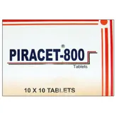 Piracet-800 Tablet 10's, Pack of 10 TABLETS