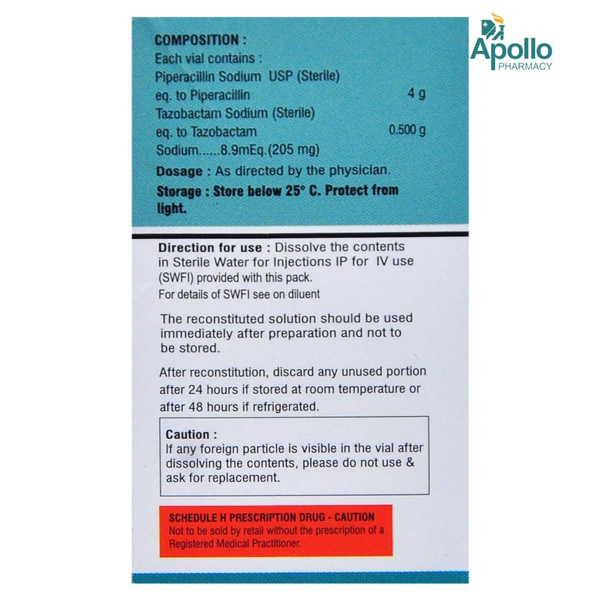 PIRACT INJECTION 4.5GM, Pack of 1 INJECTION PIRACT INJECTION 4.5GM, Pack of 1 INJECTION