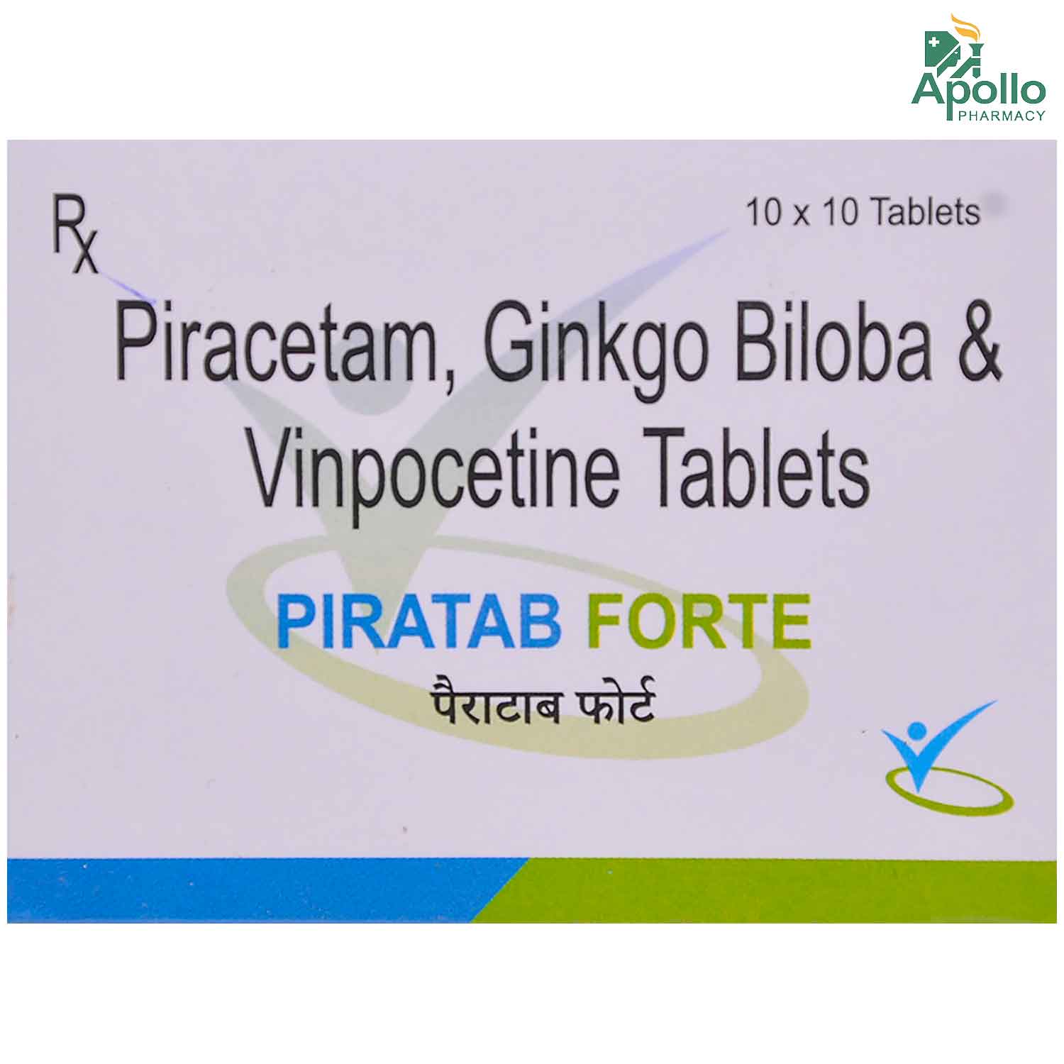 Piratab Forte Tablet 10's, Pack of 10 TABLETS Piratab Forte Tablet 10's, Pack of 10 TABLETS