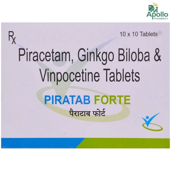 Piratab Forte Tablet 10's, Pack of 10 TABLETS