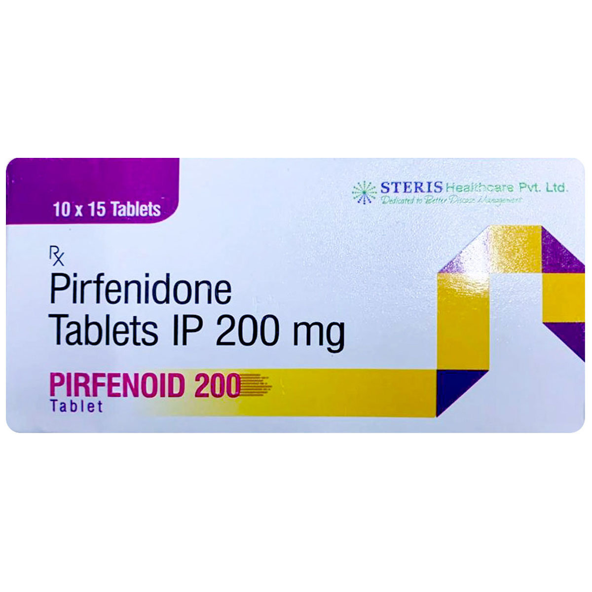Pirfenoid 200 Tablet 15's, Pack of 15 Pirfenoid 200 Tablet 15's, Pack of 15