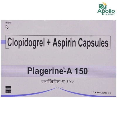 Plagerine-A 150 Capsule 10's, Pack of 10 CAPSULES