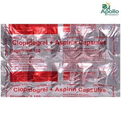 Plagerine-A 150 Capsule 10's, Pack of 10 CAPSULES