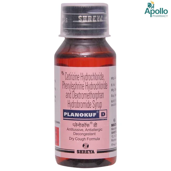 Planokuf D Syrup 60 ml, Pack of 1 Syrup